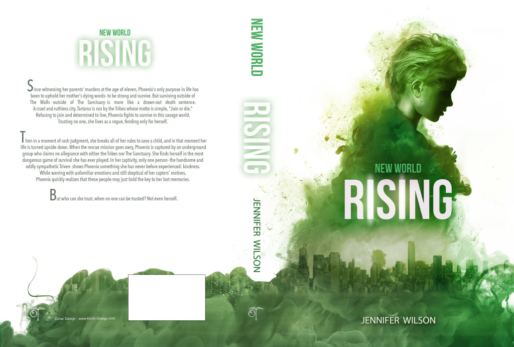 New World Series RISING paperback cover